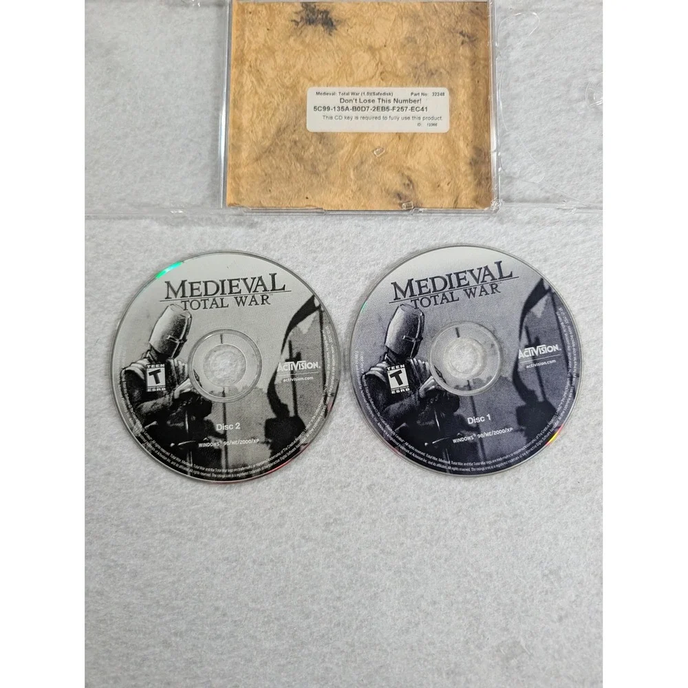 Vintage PC Strategy Game Lot CivilizationIII IV Call to Power Medieval Total War